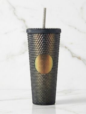 Starbucks Fall 2020 Black Unicorn Iridescent Studded Venti Tumbler